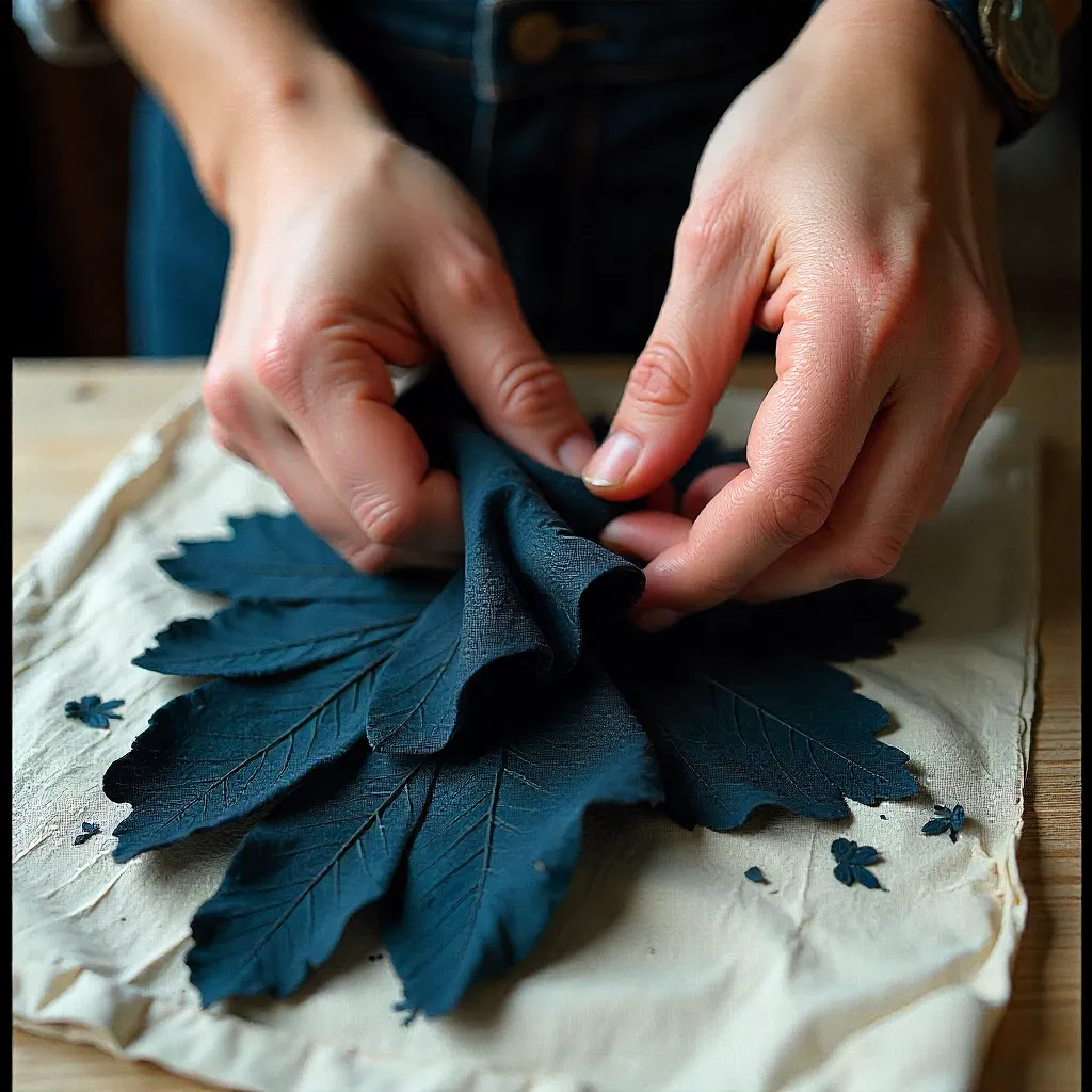 Textile art in gallery setting